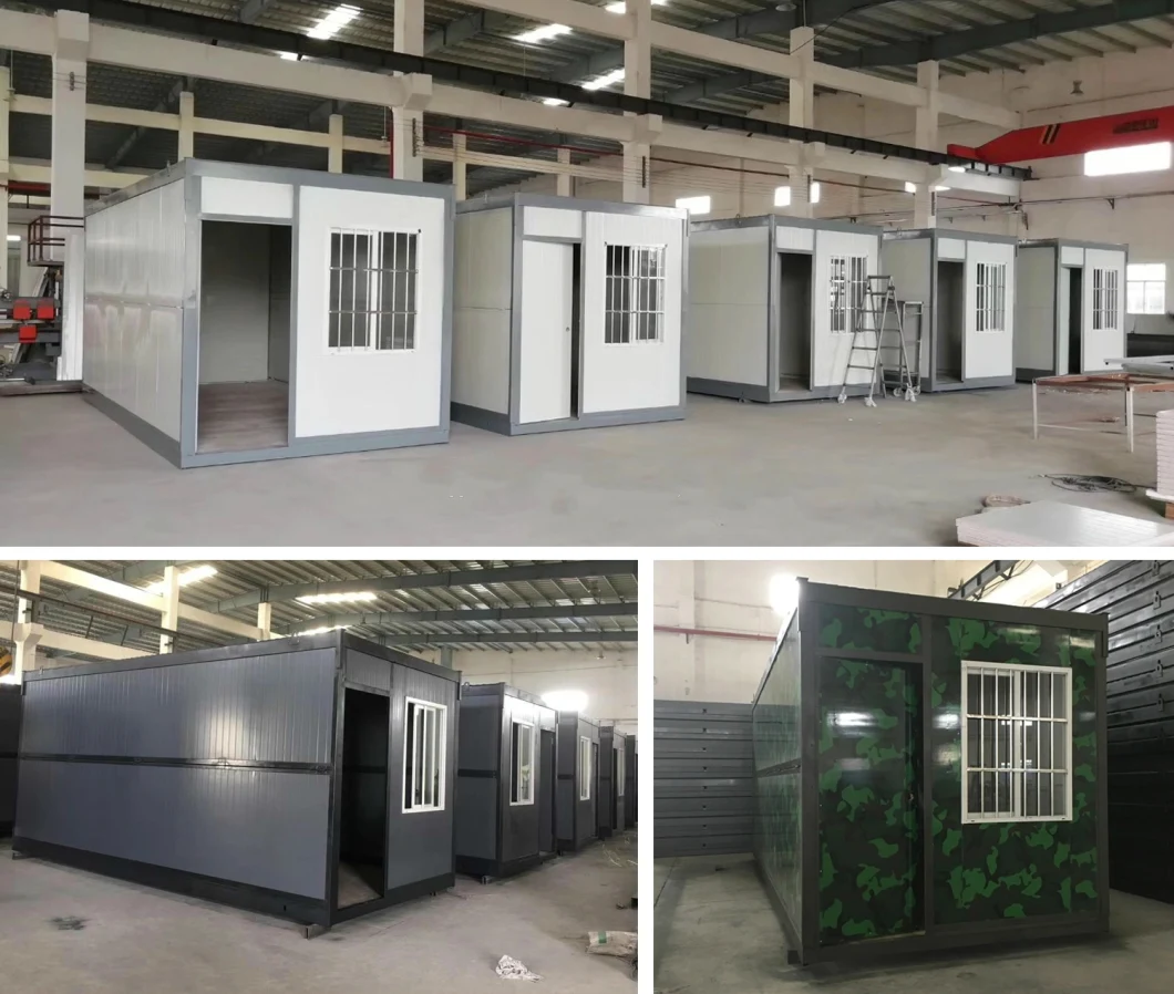 Foldable House Coffee Shop Foldable Folding Container House Dog and Cat Foldable Container House Prefab Tiny Modular Container House for Dormitory/Office/Live