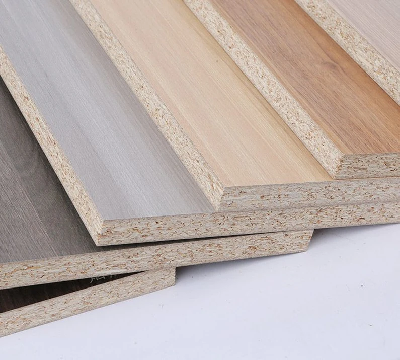 E0 Glue Furniture Grade Melamine Laminated Particleboard